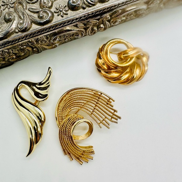 Vintage Modernist Brooch lot - Picture 6 of 11